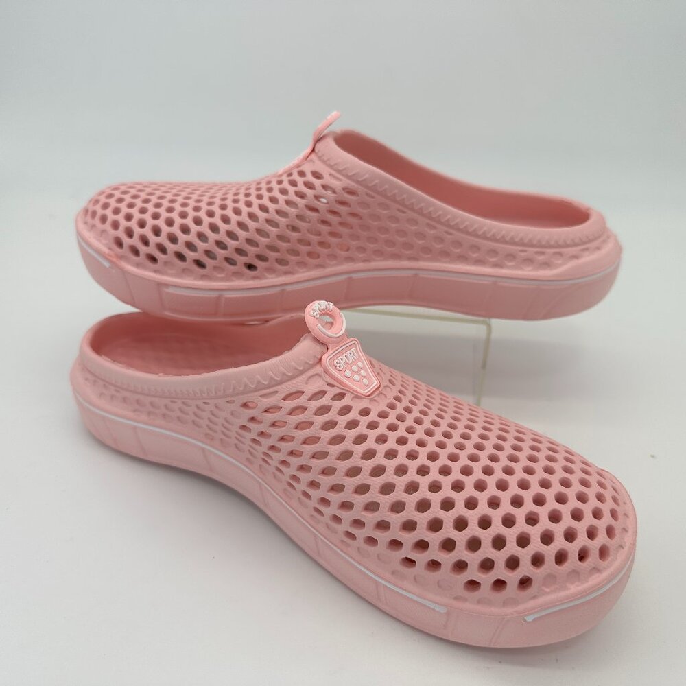 Light Pink EVA Garden & Water Shoes | Slip-On, Breathable, Rinseable